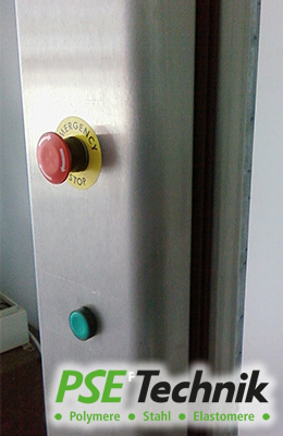 Schnelllauftor auf Maß - Drucktaster